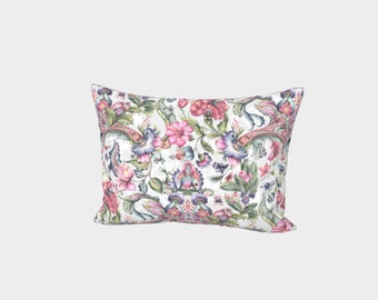Victorian-style with a modern twist, floral cotton, bedding sham/case/cover