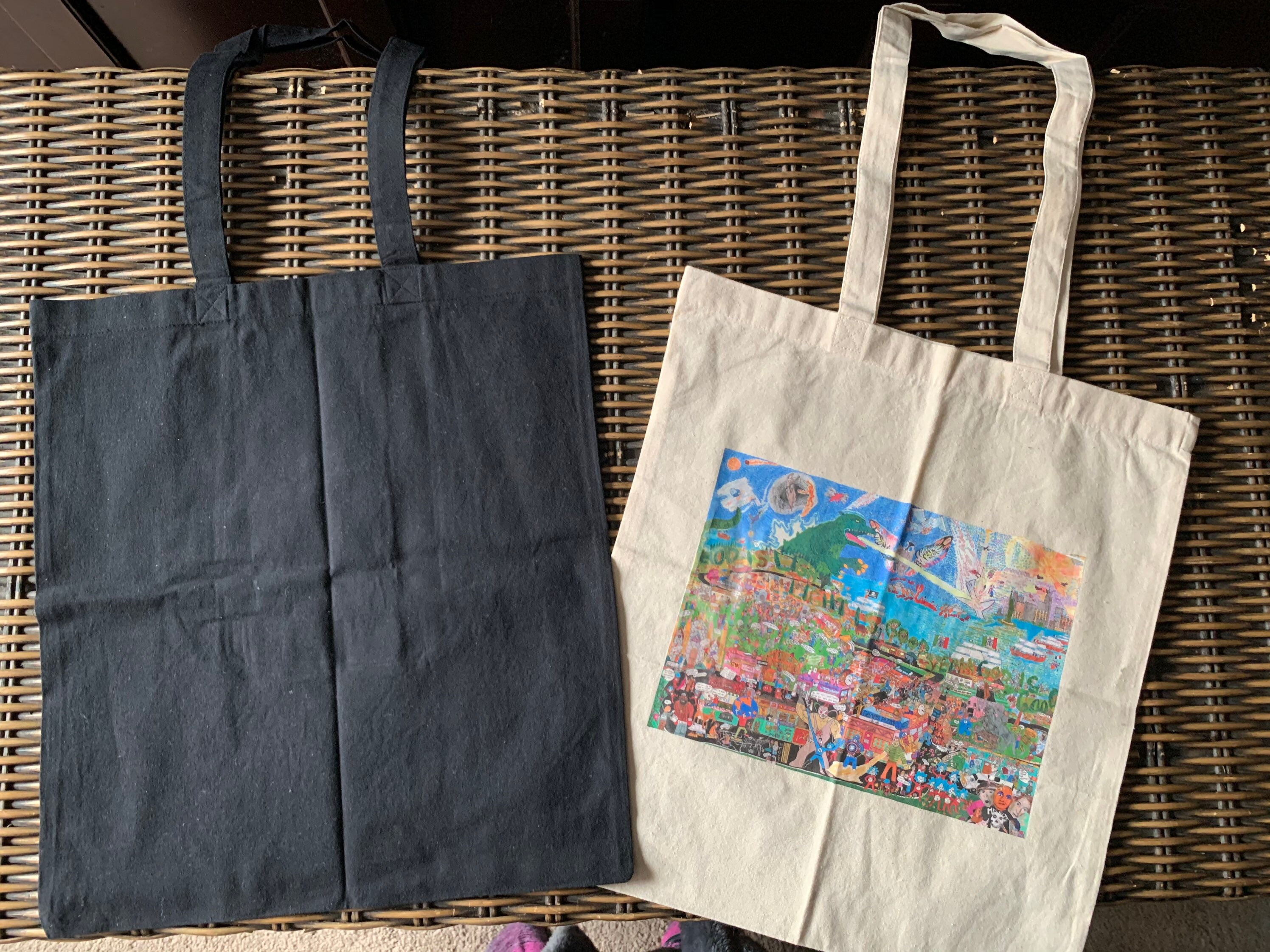 True Meaning Reusable grocery bag/ canvas tote bag/purse from poster by