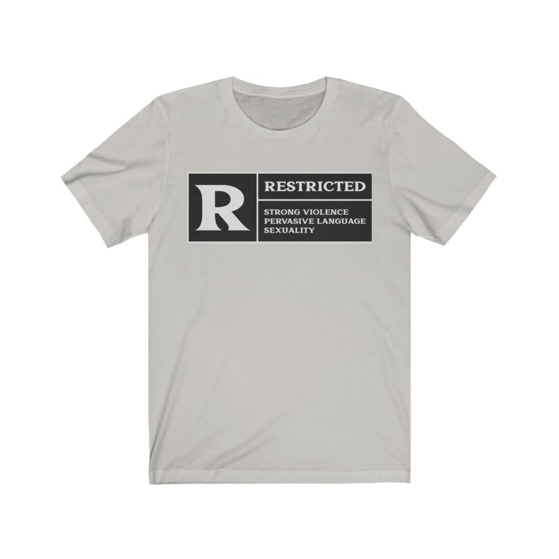 Restricted Content Shirt Parental Advisory Tee | Etsy