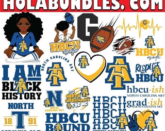 North Carolina SVG, A&T Aggies SVG, University, College, Football Mom, Basketball, Game Day, Ready for cricut, Instant Download