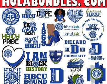 Dillard University Svg And Hbcu Svg Bundle - Digital Download