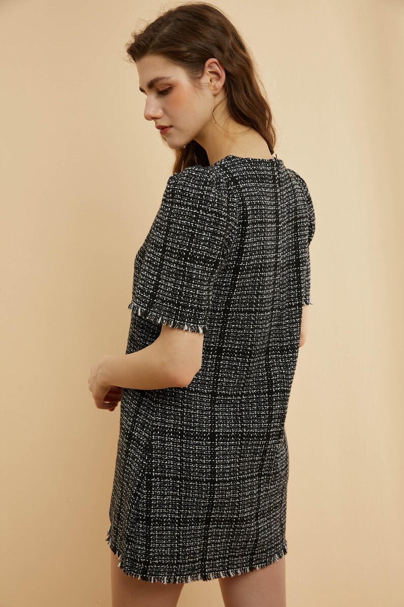 Presale Elegant Tweed Dress