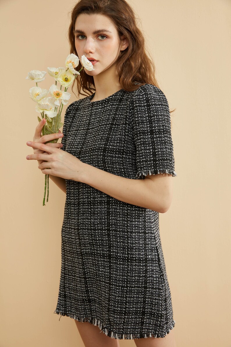 Presale Elegant Tweed Dress