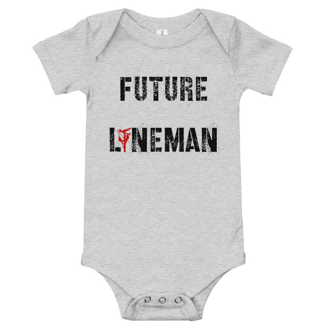 Future Lineman Onesie®, Lineman Bodysuit, New Dad Gift, Baby Shower ...