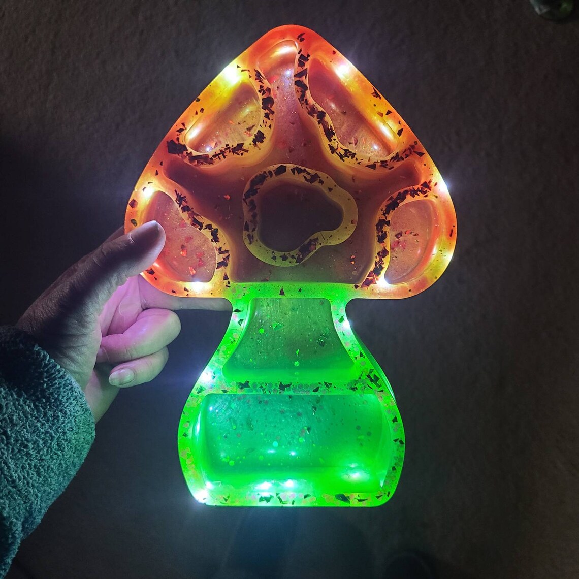 Mushroom Shelf Mushroom Decor Custom Mushroom Shelf Made to Etsy