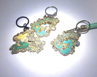 Mermaid keychain/Custom made/mermaid vibes