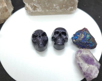 Skull or alien magnets, refrigerator magnets,  Halloween magnets, goth magnets