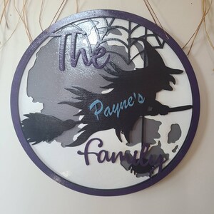 Halloween sign. Personalized signs