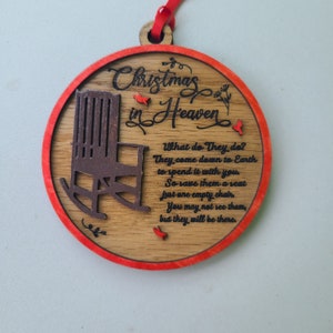 Weihnachten im Himmel Ornament, Kardinal Ornament