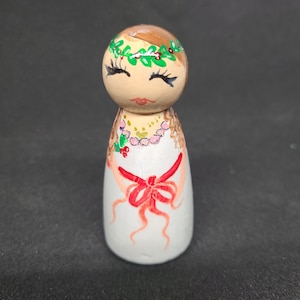Angel peg doll
