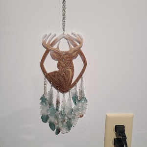 Deer suncatcher/ wall Hanging