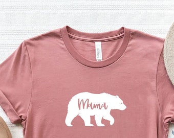 Camiseta Mamá Osa, Regalo para Mamás Amantes de los Animales