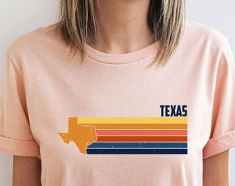 Vintage Texas T-Shirt: Retro Travel Shirt, Texas Lover Gift