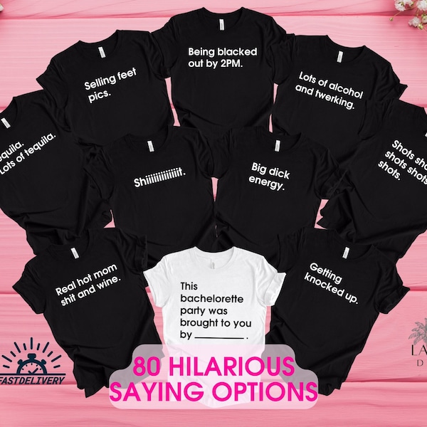 Funny Bachelorette Party Shirts, Cards Against Humanity Themed Bachelorette Group Shirts, Bachelorette & Bachelor Party, Maid of Honor Shirt