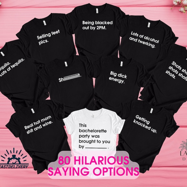 Funny Bachelorette Shirts - Etsy