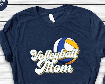 Camiseta de mamá de voleibol: Regalo ideal para mamás deportistas en el día del partido.
