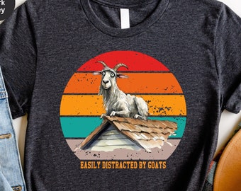 Funny Goat Shirt: Farm Animal Tee, Goat Lover Gift