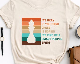 Funny Chess T-Shirt: Gambit Lover Gift