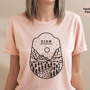 Zion National Park Shirt - Etsy Zion National Park Shirt - Etsy