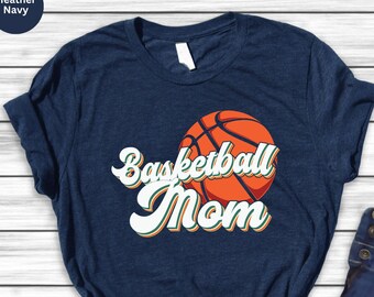 Camiseta de mamá de baloncesto: Camiseta deportiva para mamás para el día del partido