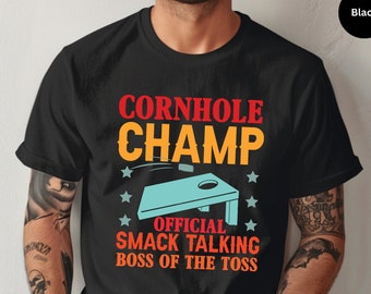 Cornhole Champ Shirt: Game Day Team Tee