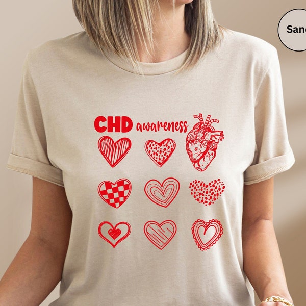 Chd Awareness Shirt, Anatomical Heart Shirt For Warrior, Cardiology Tee, Chd Shirt, Heart Disease Month Awareness Tshirt, Heart Patient Gift