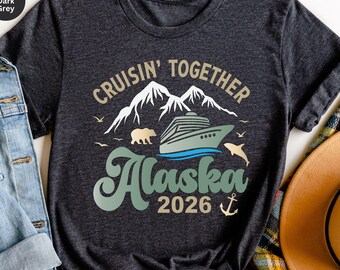 2026 Alaska Cruise Shirt: Family Vacation Matching Sweatshirt