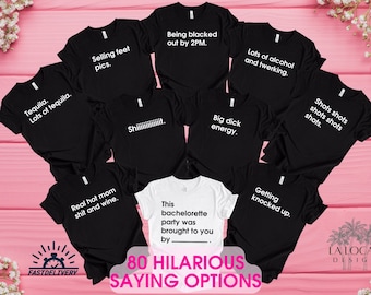 Funny Bachelorette Party Shirts, Cards Against Humanity Themed Bachelorette Group Shirts, Bachelorette & Bachelor Party, Maid of Honor Shirt