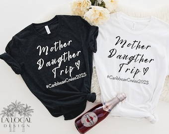 Camiseta de viaje para madre e hija: Camiseta de viaje a juego