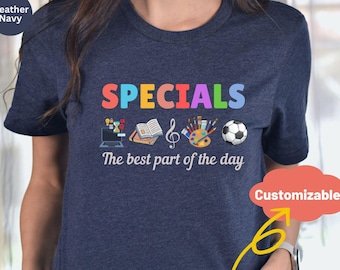 Specials Teacher Shirt: Art, Music, PE, Computer Science Team T-Shirt