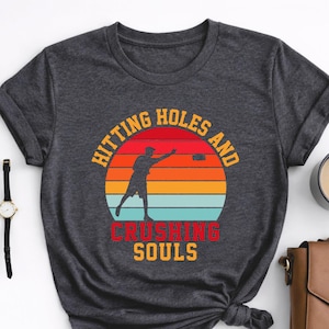 Retro Cornhole T-Shirt: Funny Cornhole Lover Gift