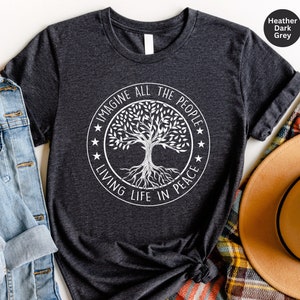 Love Life Equality Shirt, Peace Shirt, Humanity Shirt, Diversity T-Shirt, Boho Shirt, Hippie Shirt, Nature Lover Shirt, Human Equality Shirt