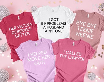 Custom Divorced Party Shirts: Funny Breakup Celebration Tees