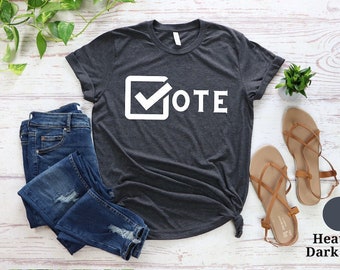 Election Vote T Shirt, Vote Graphic Tee, Political Shirt, Voter T-Shirt, Voting T Shirt, Vote for future, Feminist Shirt, Election for 2024