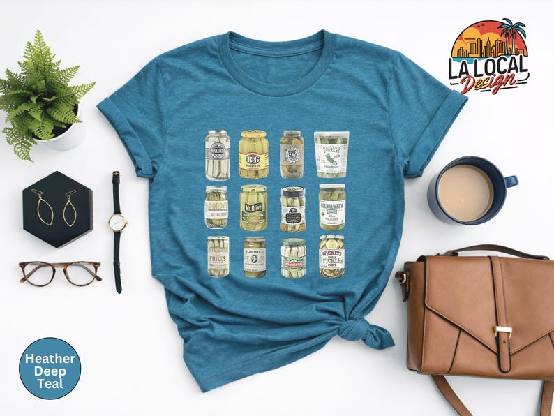 Pickle Jar Shirt: Canning Season Tee, Pickle Lover Gift bild 6