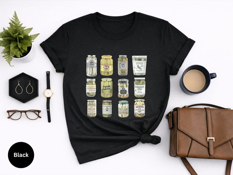 Pickle Jar Shirt: Canning Season Tee, Pickle Lover Gift bild 5