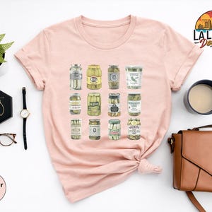 Pickle Jar Shirt: Canning Season Tee, Pickle Lover Gift bild 15