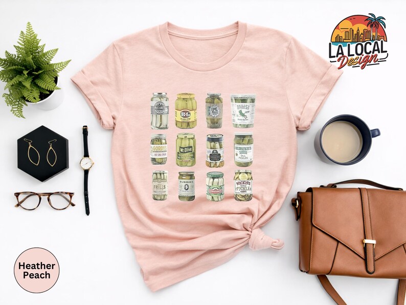 Pickle Jar Shirt: Canning Season Tee, Pickle Lover Gift bild 15