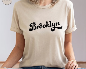 Brooklyn Shirt, Brooklyn Lovers Gift, Brooklyn Souvenir, Brooklyn Crewneck Shirt, Brooklyn T Shirt Gift, NYC Travel T-Shirt, Unisex Tshirt