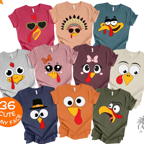 Gobble Turkey Sweatshirt, Fall Season Shirt, Thanksgiving Turkey, Funny - View #8