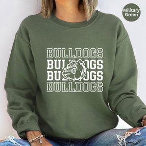Sweat graphique Bulldogs, vêtement de fan de mascotte image 7