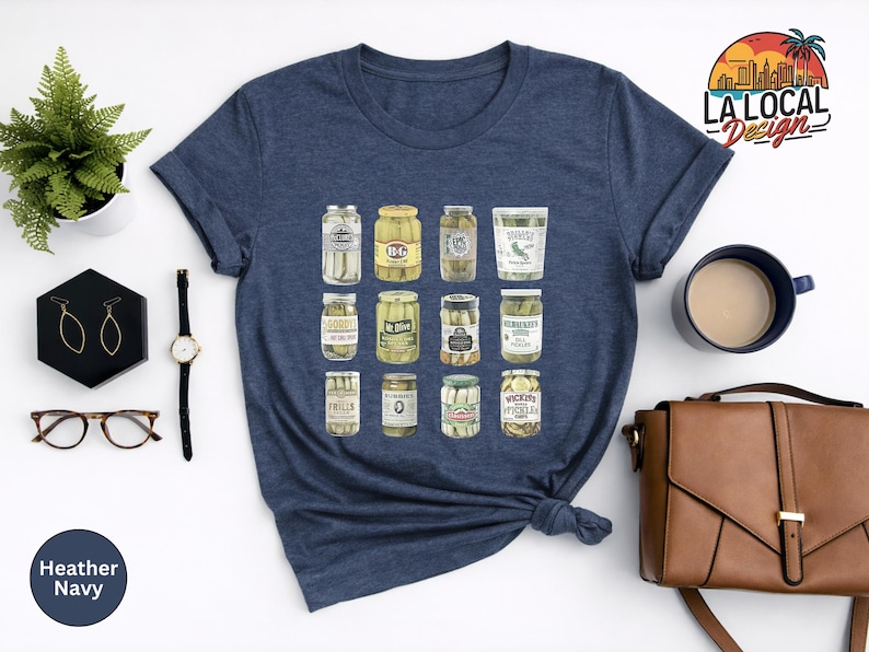 Pickle Jar Shirt: Canning Season Tee, Pickle Lover Gift bild 2
