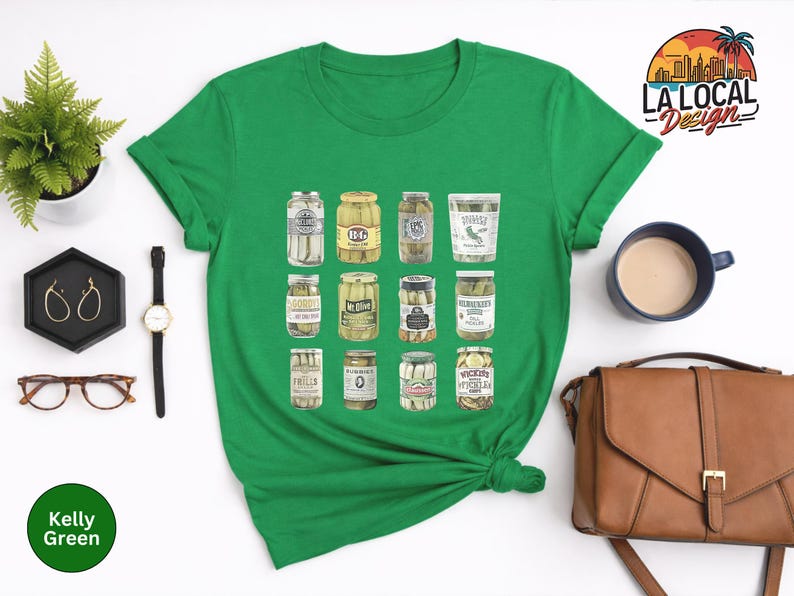 Pickle Jar Shirt: Canning Season Tee, Pickle Lover Gift bild 10