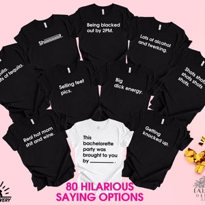 Funny Bachelorette Party Shirts | Bridal Shower Cards Against Humanity Team Bride Shirt, Bridesmaid Proposal, Bride Squad Party Favor Shirts