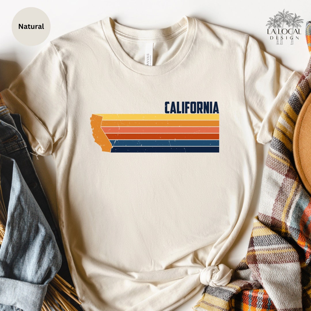Vintage California Shirt, Californian Shirt, Vintage T Shirt, Retro