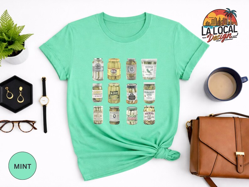 Pickle Jar Shirt: Canning Season Tee, Pickle Lover Gift bild 11
