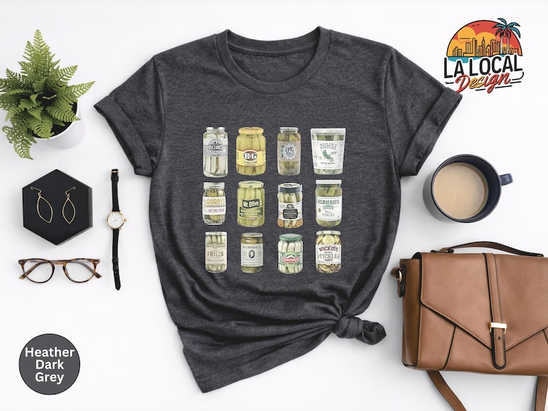 Pickle Jar Shirt: Canning Season Tee, Pickle Lover Gift bild 3