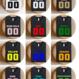 Custom Team Name and Number, Customized Football Shirt, Personalized Soccer Jersey, Custom Baseball Jersey, School Varsity Team Jersey