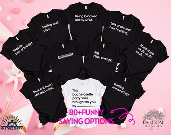 Camisetas divertidas para la despedida de soltera: Viaje en grupo del equipo de la novia