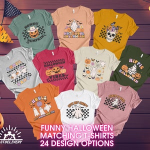 Halloween Shirt, Matching Family Halloween, Funny Halloween T Shirts, Family Halloween Shirts, Matching Halloween Shirts, Sibling Costumes